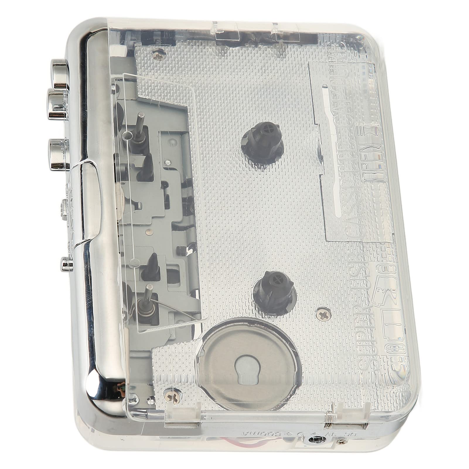 Topiky Lettore di Cassette, Convertitore da Cassetta USB a MP3 Portatile Lettore Musicale da Nastro a Lettore MP3, con Jack per Cuffie da 3,5 Mm, Compatibile per PC OS X