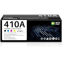 INK4U 410A Toner Cartridges 4 Pack 410X for MFP M477fnw M452dn M477fdw