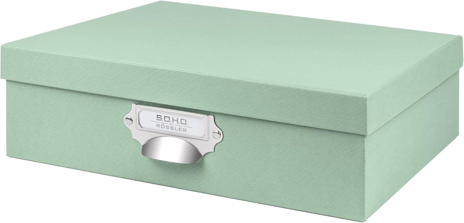 S.O.H.O. 1343452650 A4 Storage Box with Index Holder - Mint