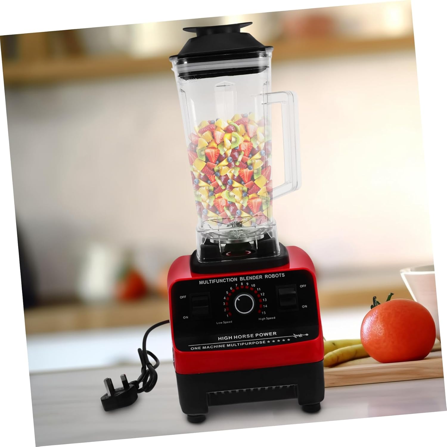 1 Set Replaceable Plastic Cup with Cover for Reusable Juice and Smoothie Cup Compatible with Blending Machines Easy Installation and Multi Use Design