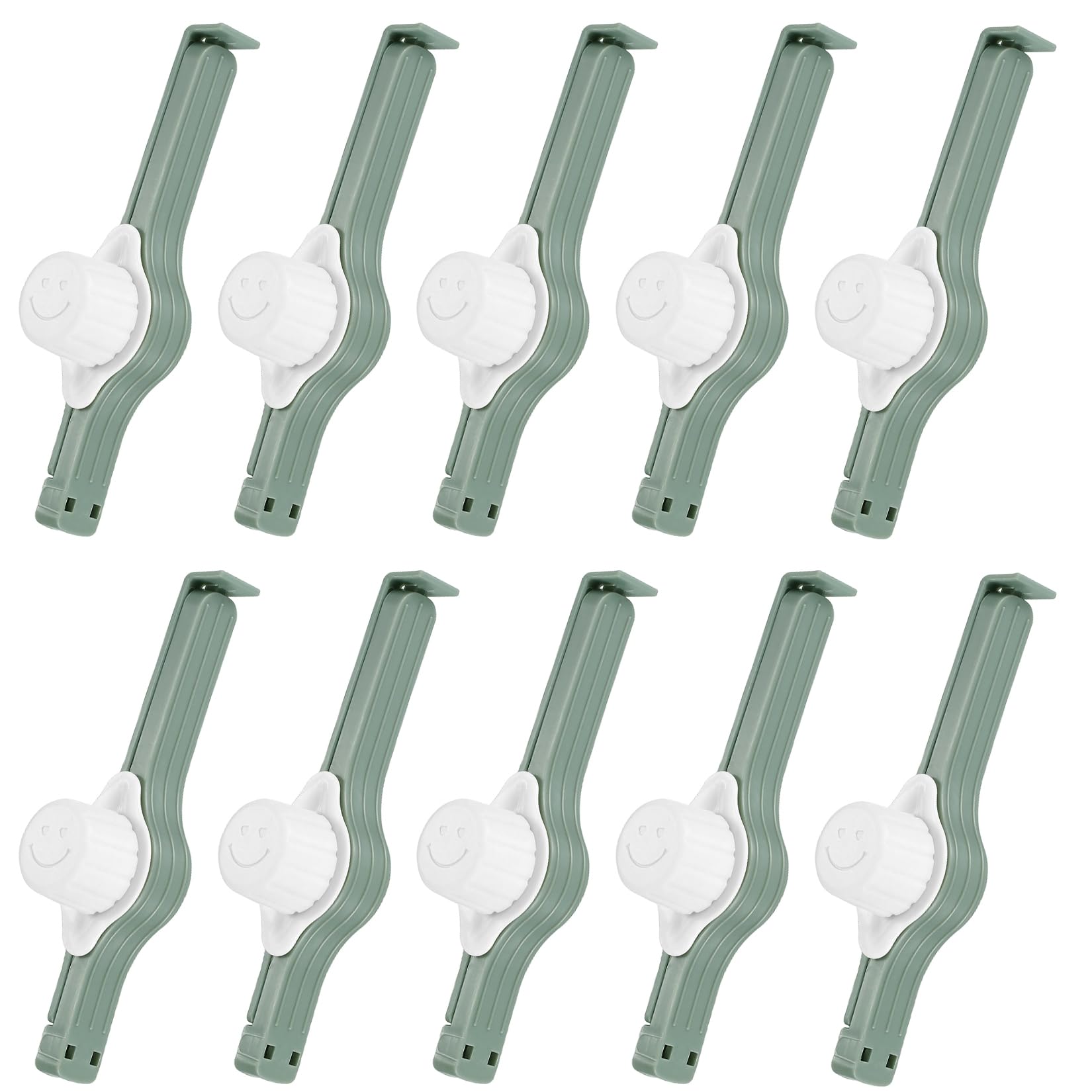 Fhioevt 20 stuks clips voor zakken, clips, sluiting met