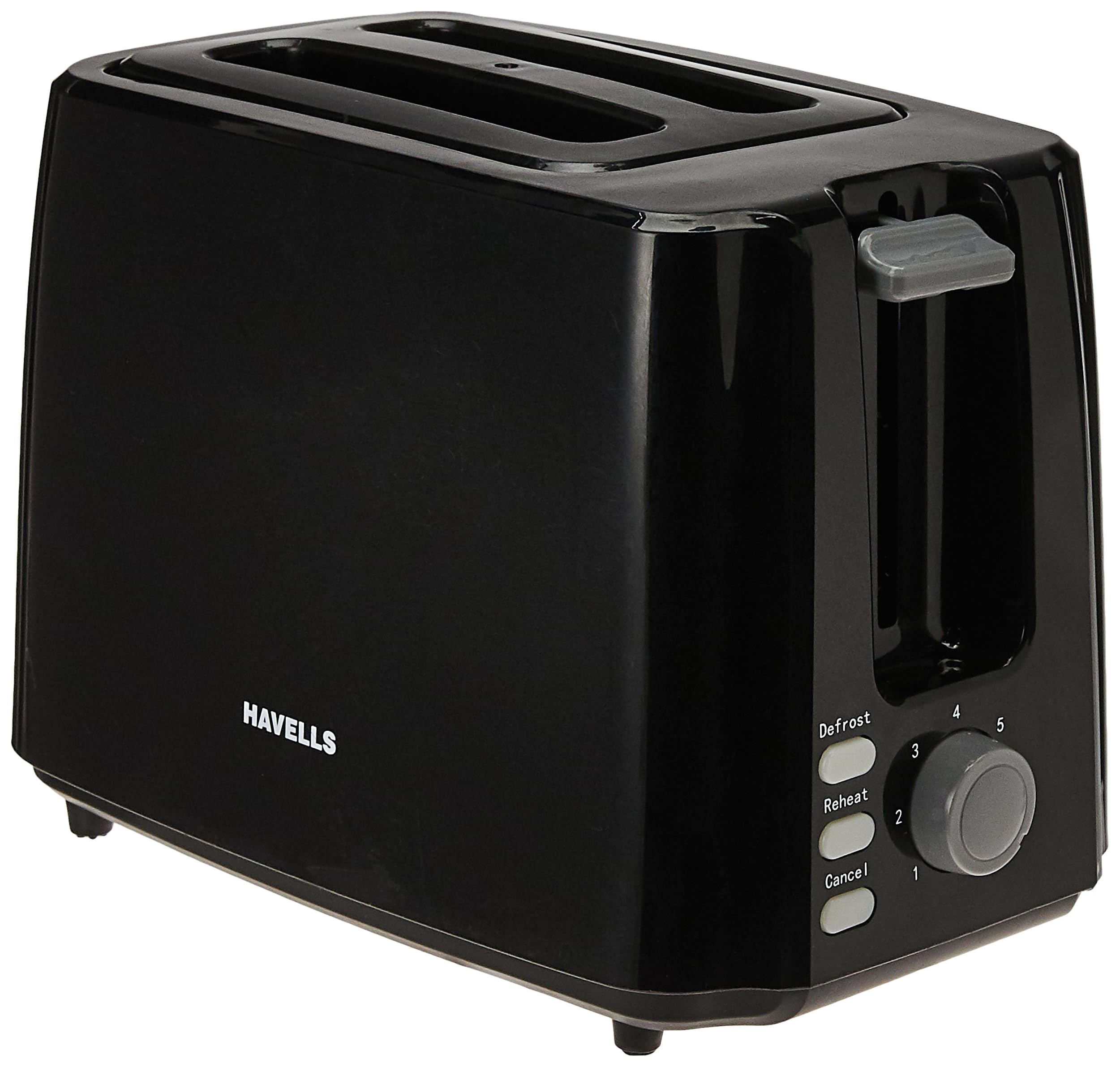 (Renewed) Havells Crisp Plus 750-watt Pop-up Toaster (Black)
