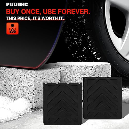 Miniatura 10 de Aletas de barro para semirremolques, remolques de tractor, resistente, polímero de elastómero termoplástico, protector contra salpicaduras de gran