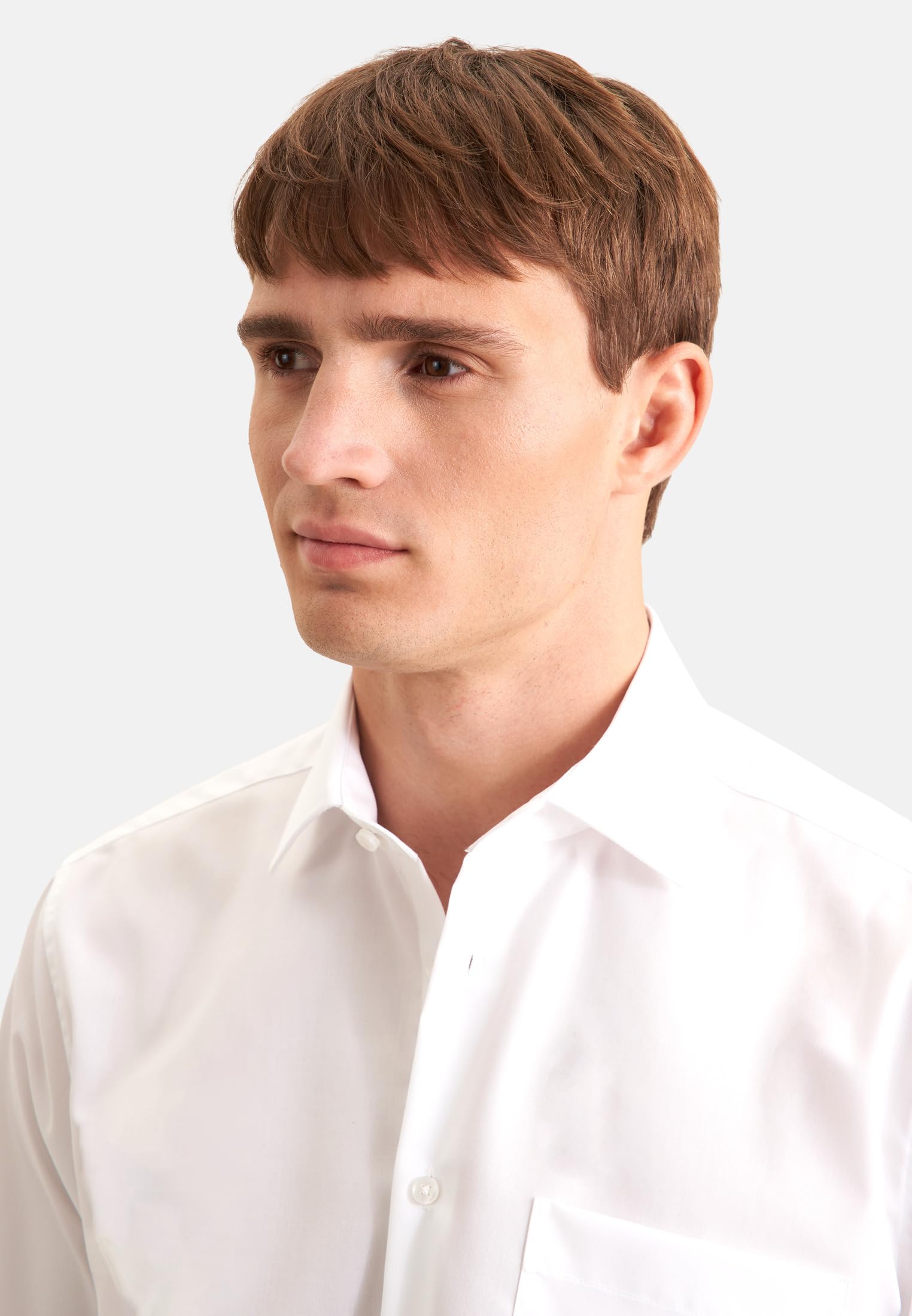 Seidensticker Herren Comfort Langarm Business-Hemd Hemd