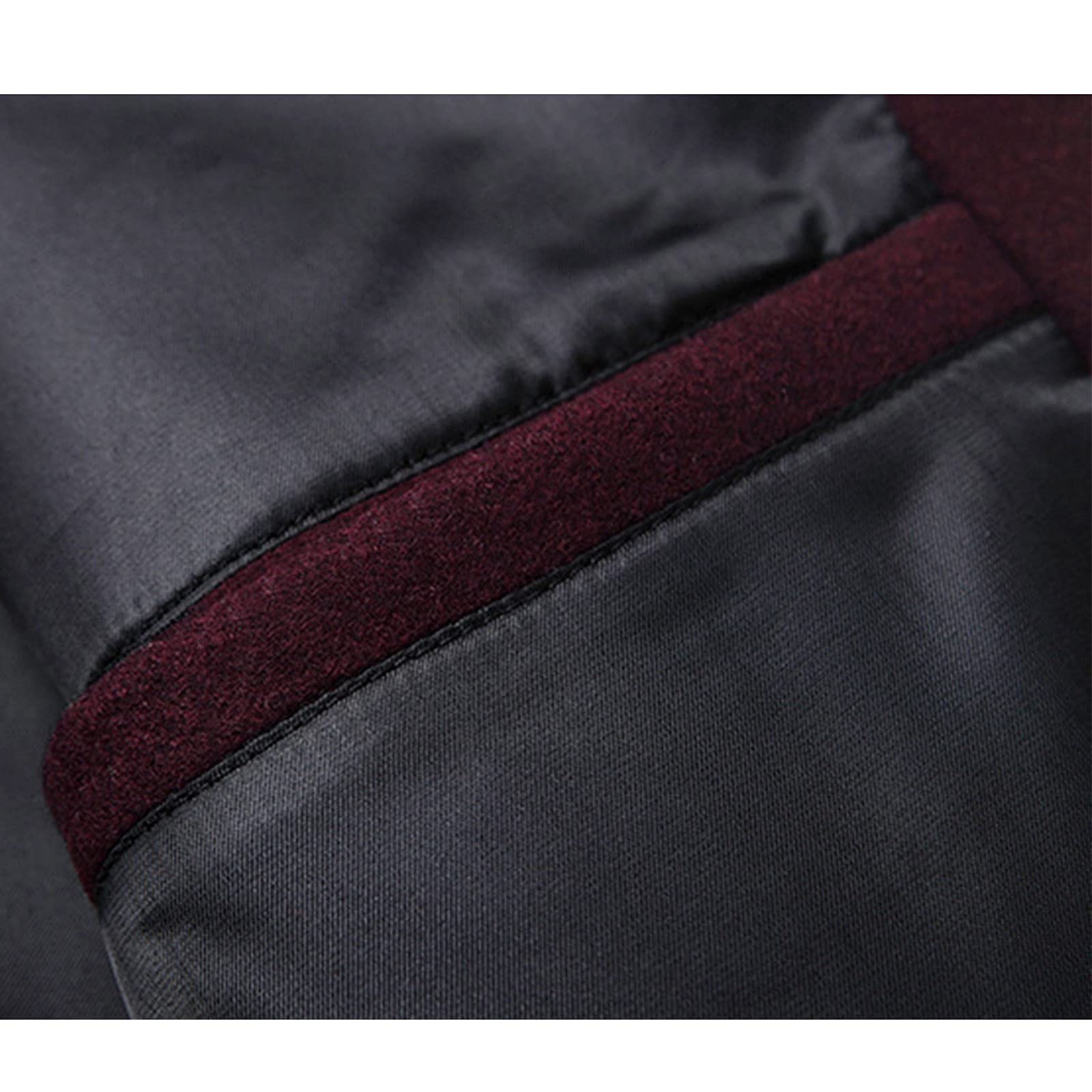 Giacca Doppiopetto Uomo Impermeabile Taglie Forti Invernale Cappotto di Lana Giubbotto Vintage Autunno Soprabito Doppio Petto Lungo Parka Slim Fit Trench Giacca a Vento Business Elegante