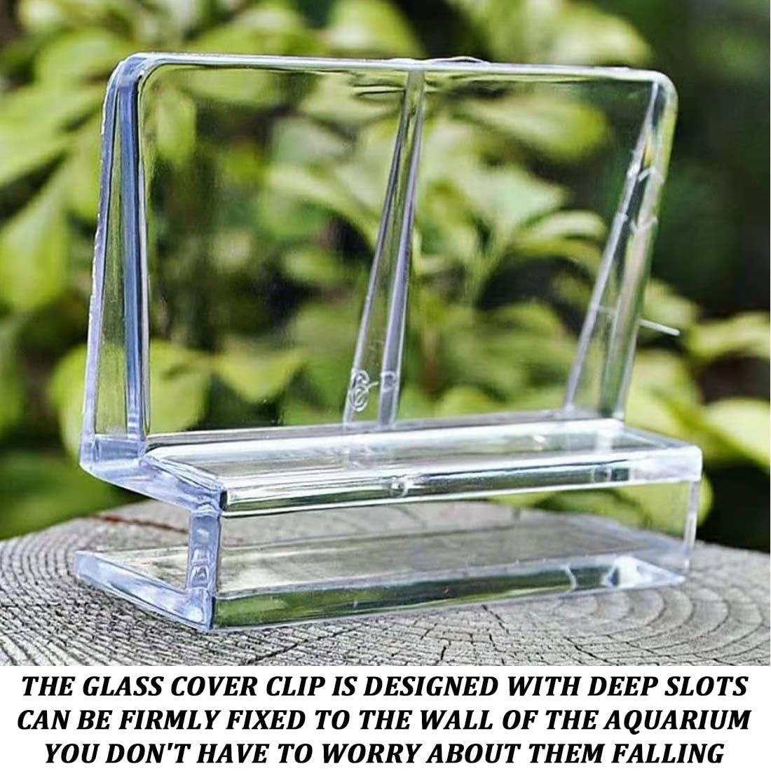 Clip Per Coperchio Acquario - 6 Pezzi Per Vetro Spessore 6 Mm - Supporto Universale Per Vasche Pesci, Tartarughe - Foto 7