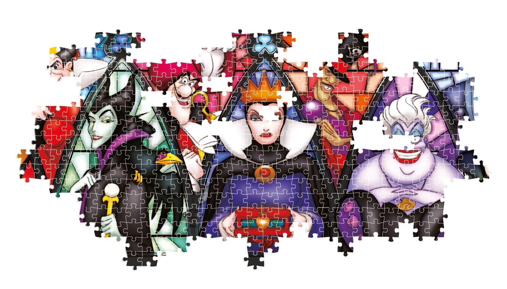 Clementoni Jigsaw Puzzle Disney Villains 1000 Pieces, Poster Included, Puzzle For Adults 14-99 Years, Gift For Men/Women - Image 4