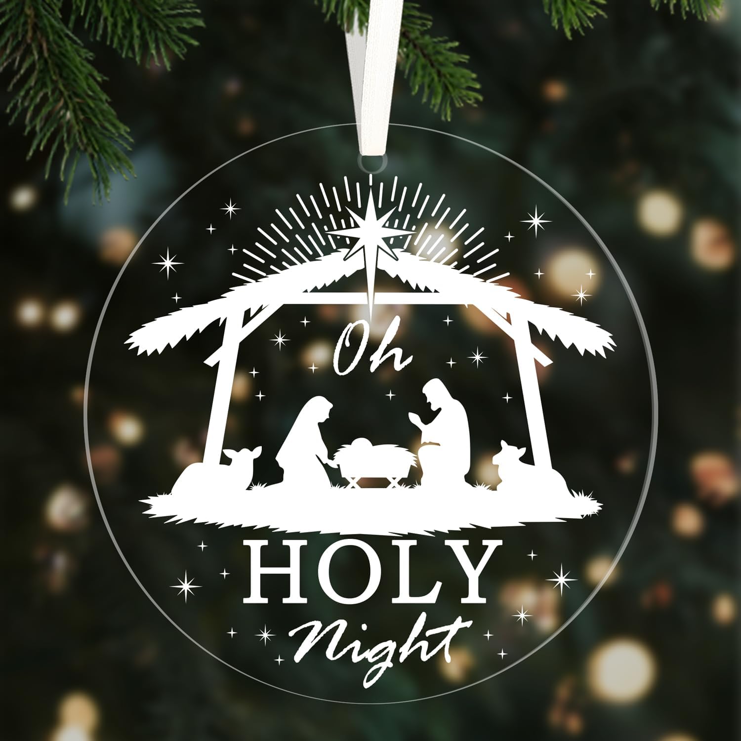 Nativity Christmas Ornaments,Jesus Christmas Ornaments