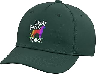 Great Dane Mom Mama Grandma Dog Lover I Great Dane Adjustable Baseball Hat