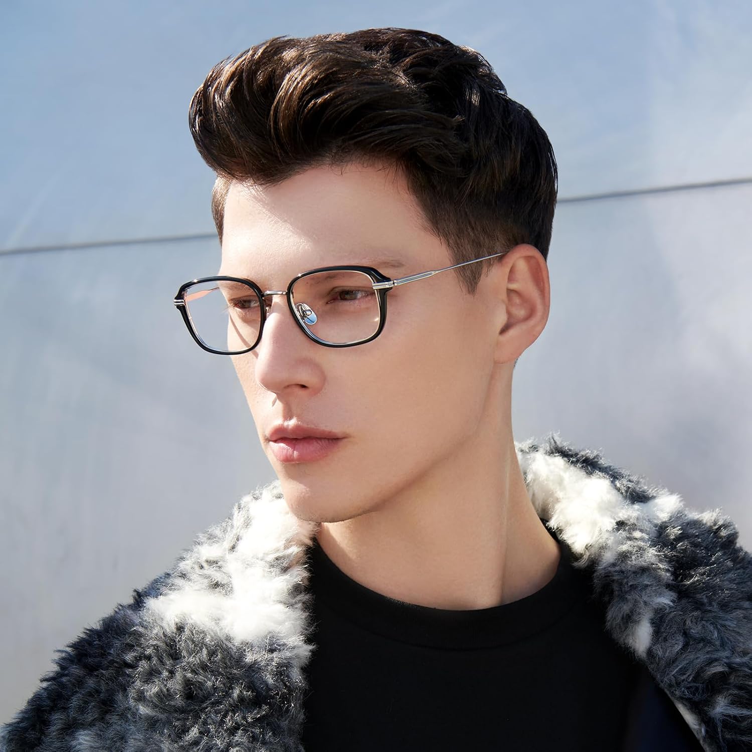 BOLON Titanium & TR Fashion Unisex Eyeglass Frames BH6007 Belleville 51mm, Exclusive Eyewear Brand of EssilorLuxottica