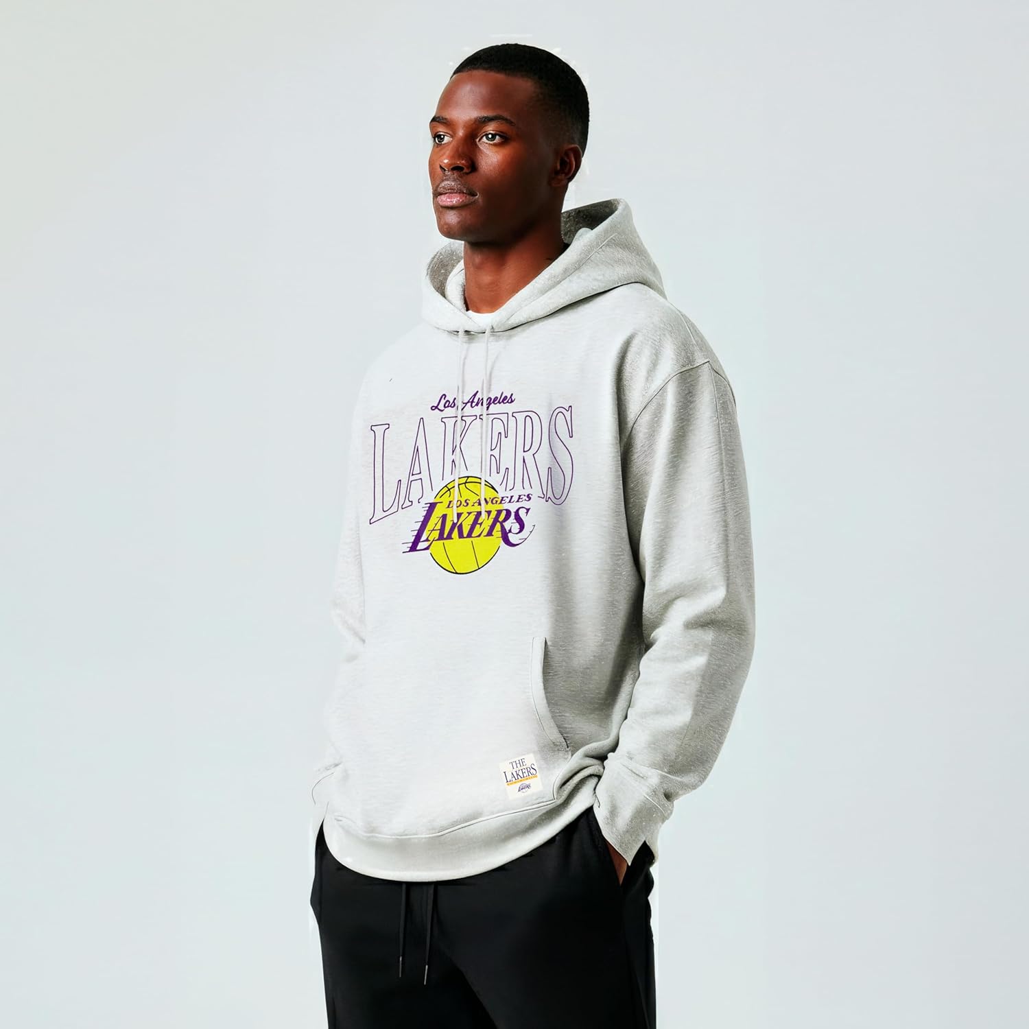 GAME 7 Men's X NBA Officially Licensed Long Sleeve Pullover Hoodie Fleece Sweatshirt - Image 4
