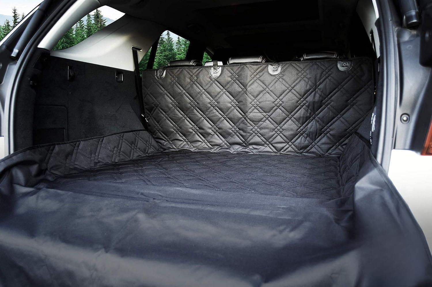 Heavy-Duty Waterproof Dog Cargo Liner for SUVs & Vans, 55″x82″