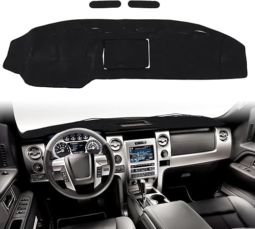 Alfombrilla para cubierta de salpicadero compatible con Ford F150 2015-2018