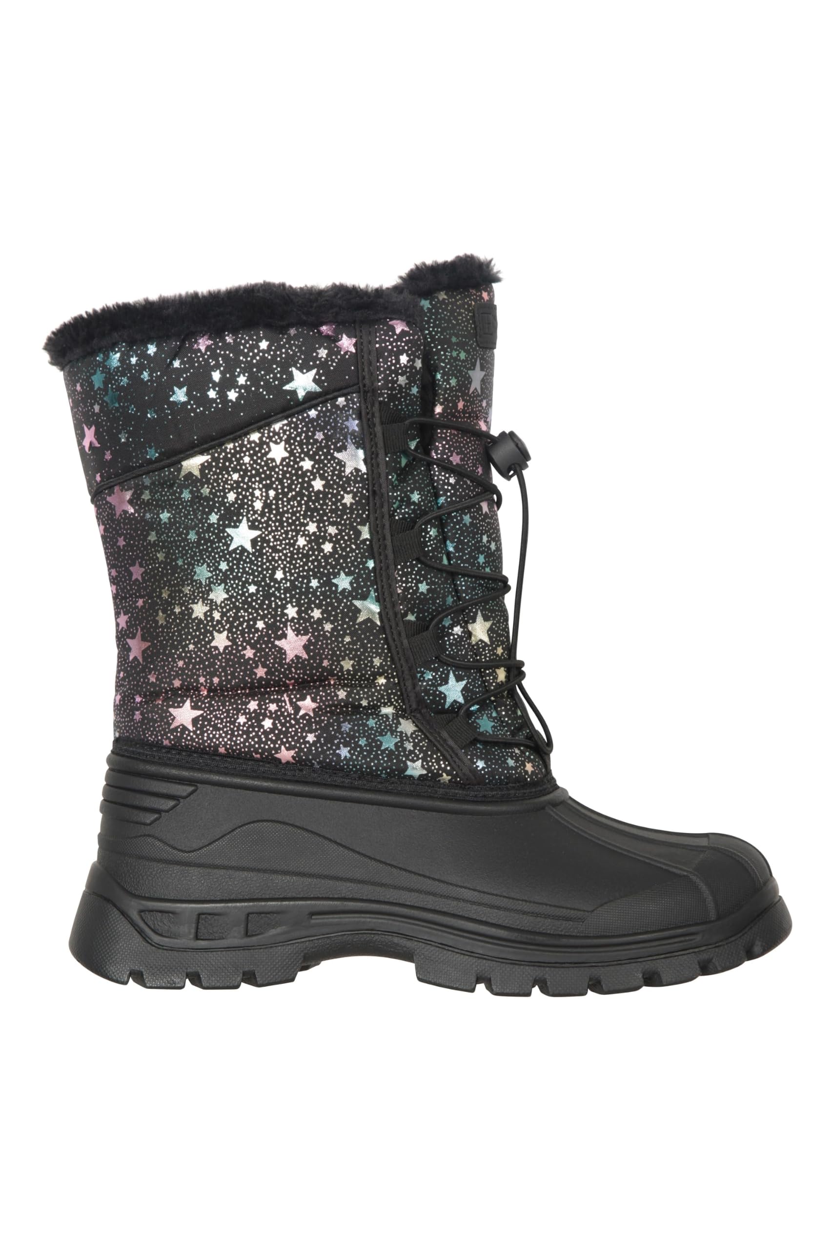 Mountain Warehouse Whistler Schneestiefel für Kinder - Schneedicht, warm, atmungsaktiv, strapazierfähige und griffige Sohlen, winter