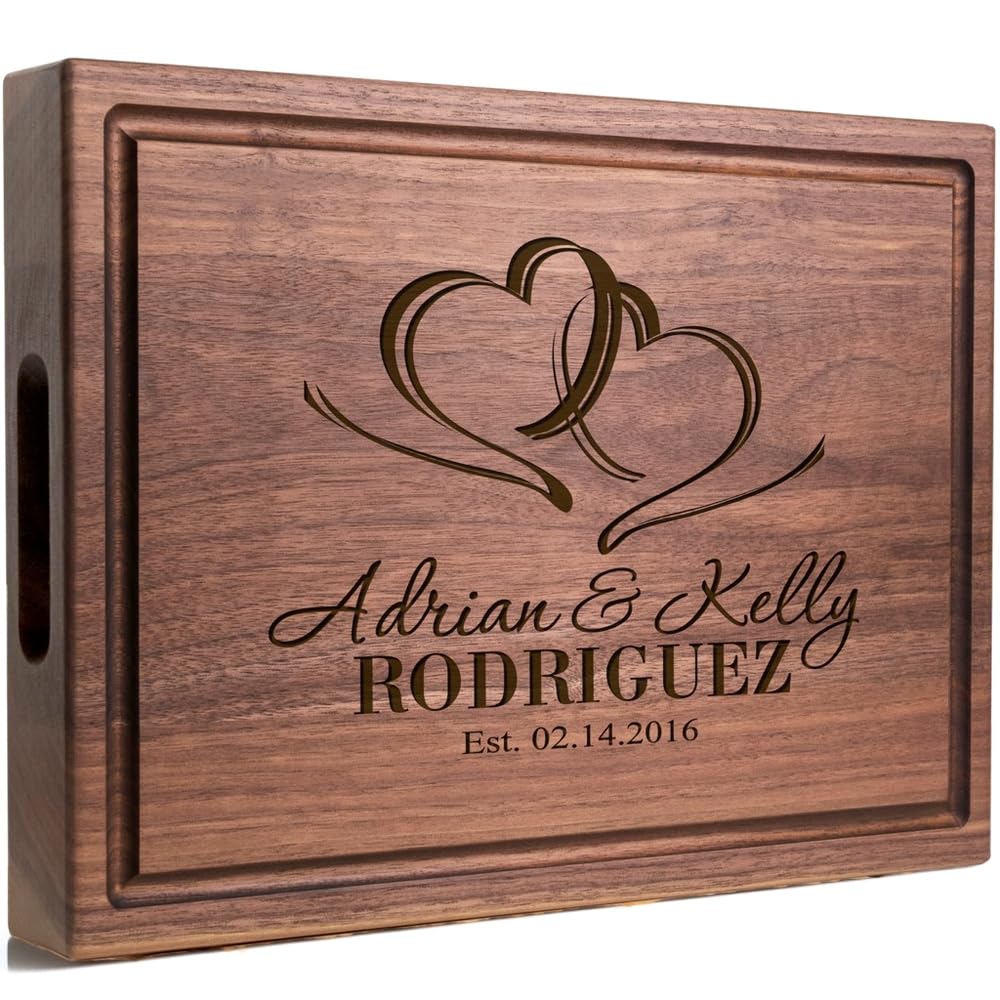 Personalized XL Engraved Chopping Block