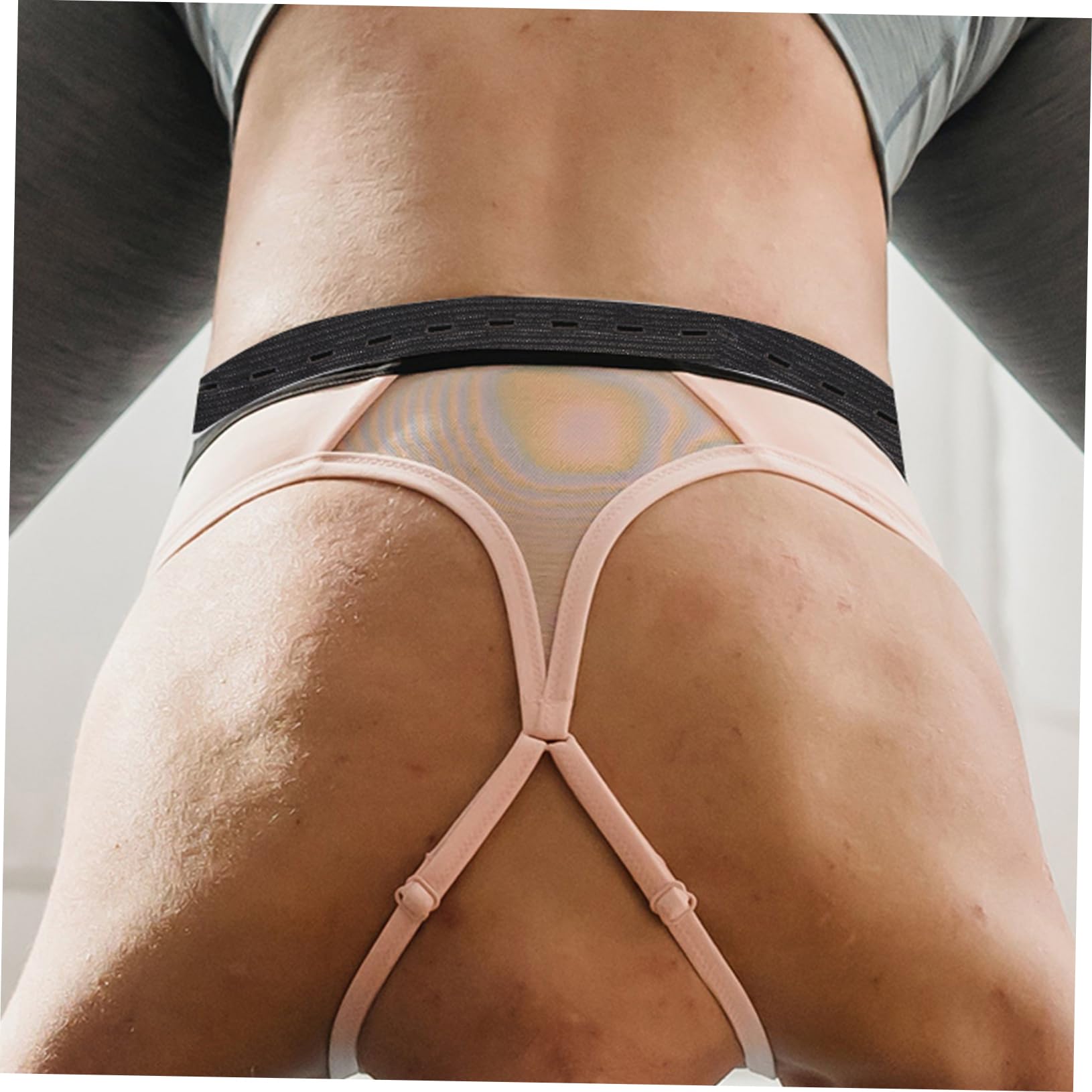 SEWACC 3rollos Banda Elástica De Con Ojales De Cuerda Para Manualidades y Ropa Grosor