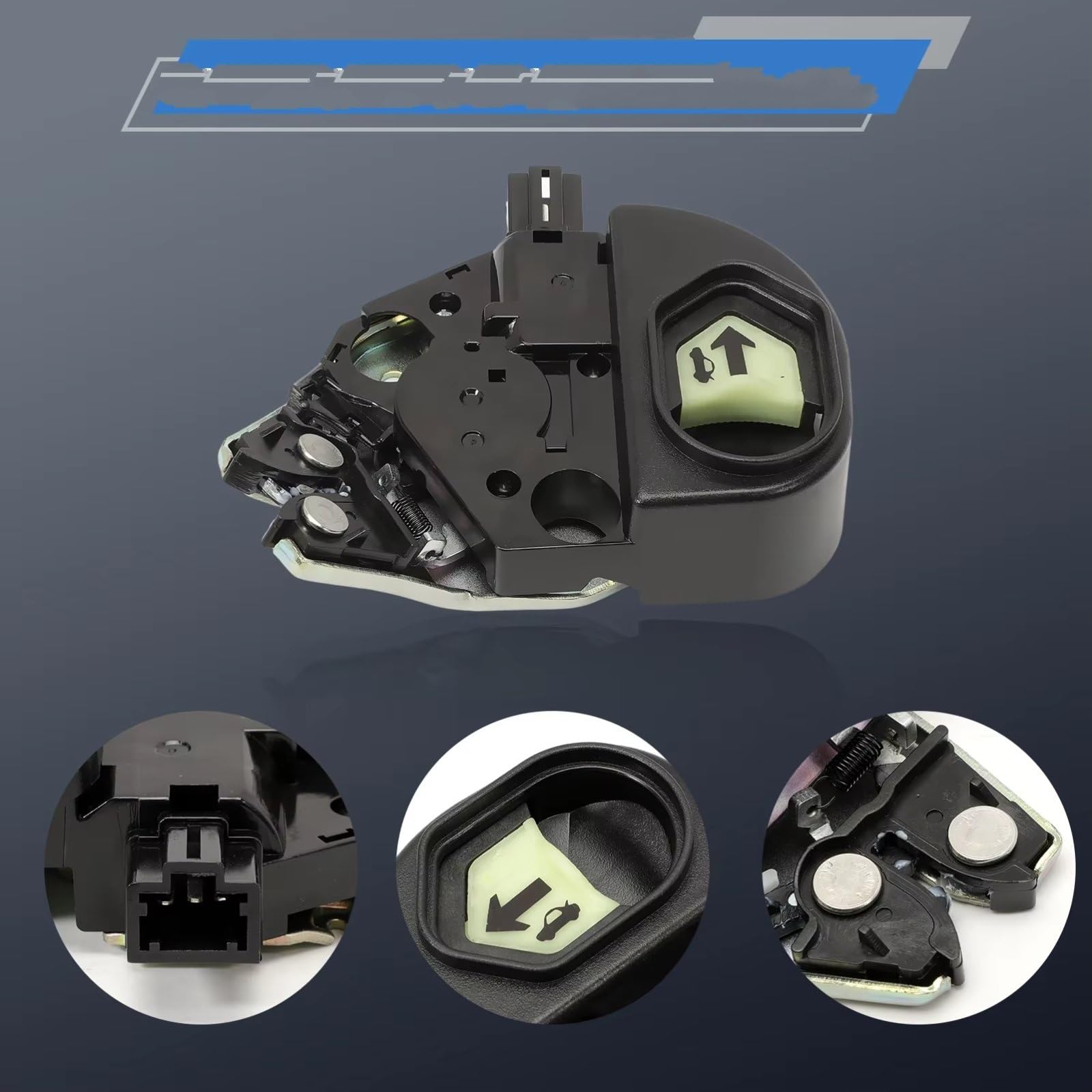 per Civic 2013 2014 2015 Serratura del Bagagliaio Accessori per Auto Componente di Ricambio Riparazione OEM ZC581SB
