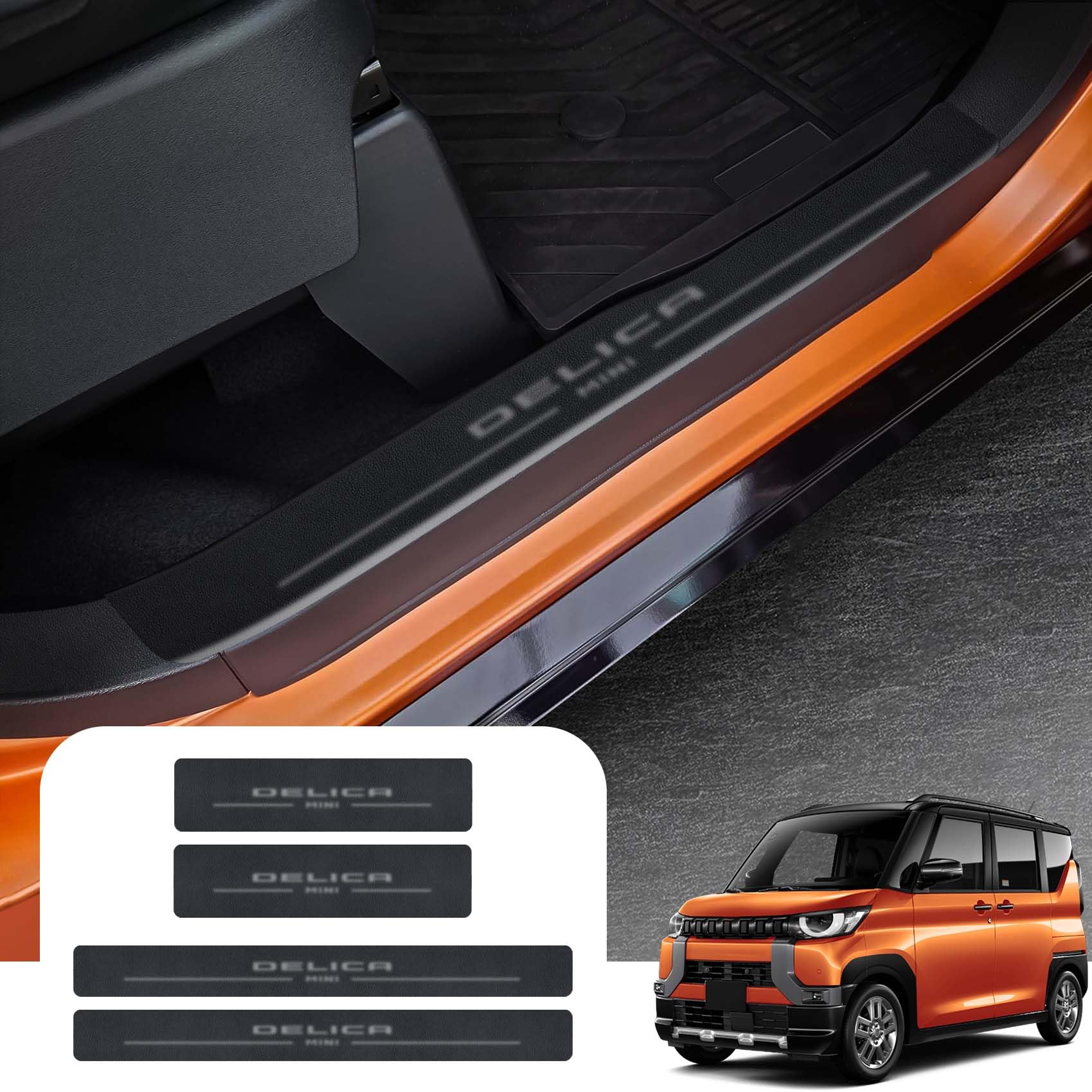 Amazon | SUVVNE(スヴニ) 新型デリカミニ B3系 車用 サイドステップ