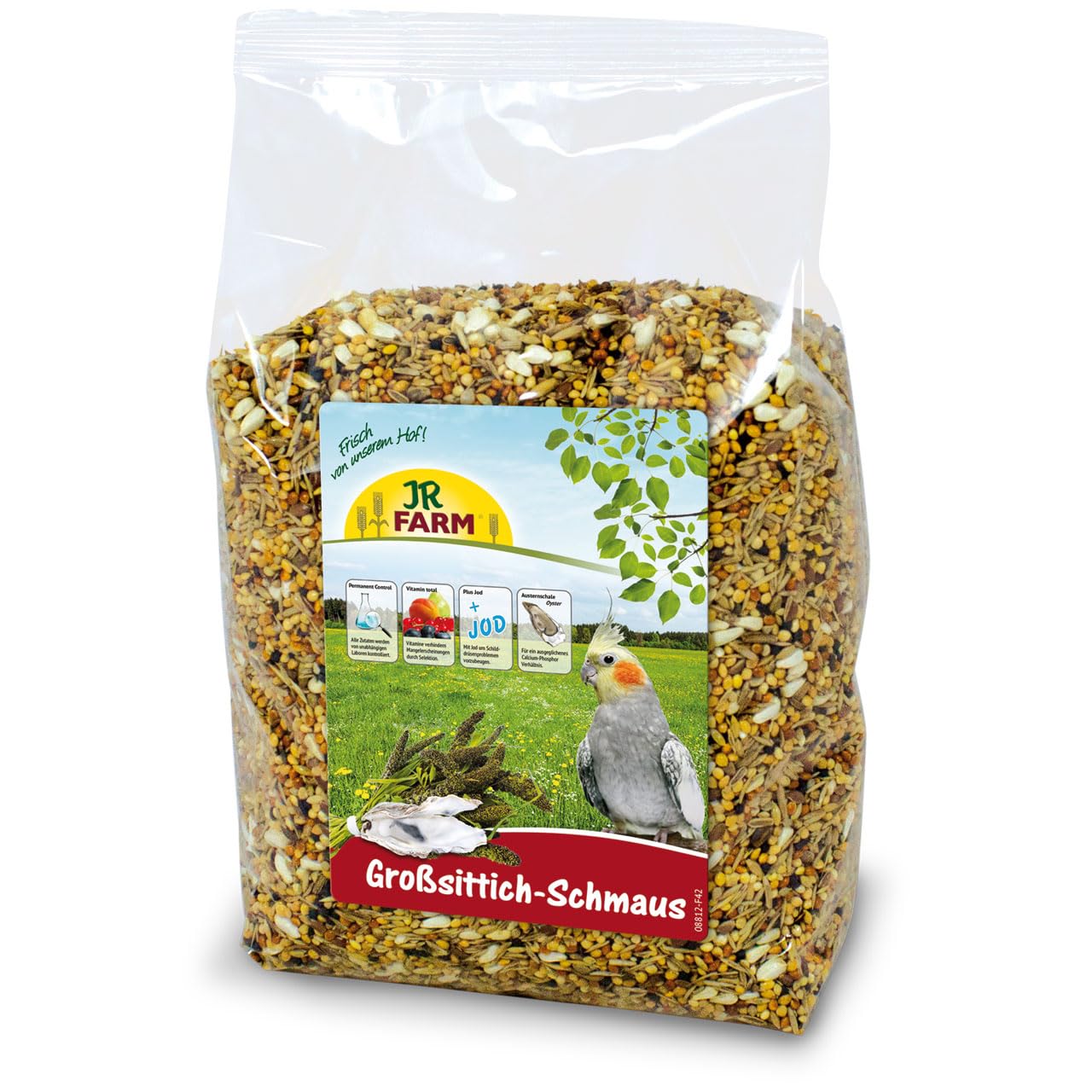 JR FARM Birds Large Parakeet Feast 1 kg