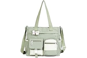 Girls Messenger Bag - Crossbody Cute Bag with Adjustable Strap
