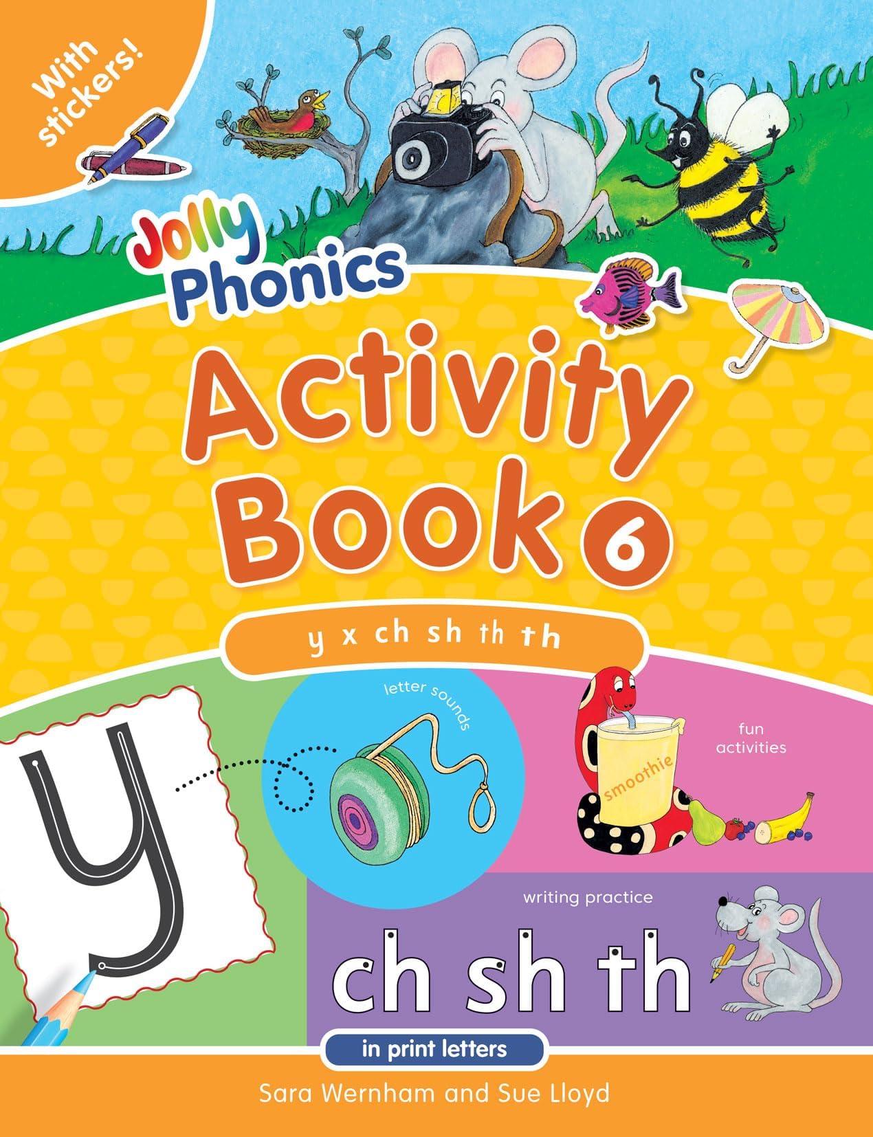 Jolly Phonics Activity Book: In Print Letters (6) (Jolly Phonics Activity Books, Set 1-7 Updated Edition)