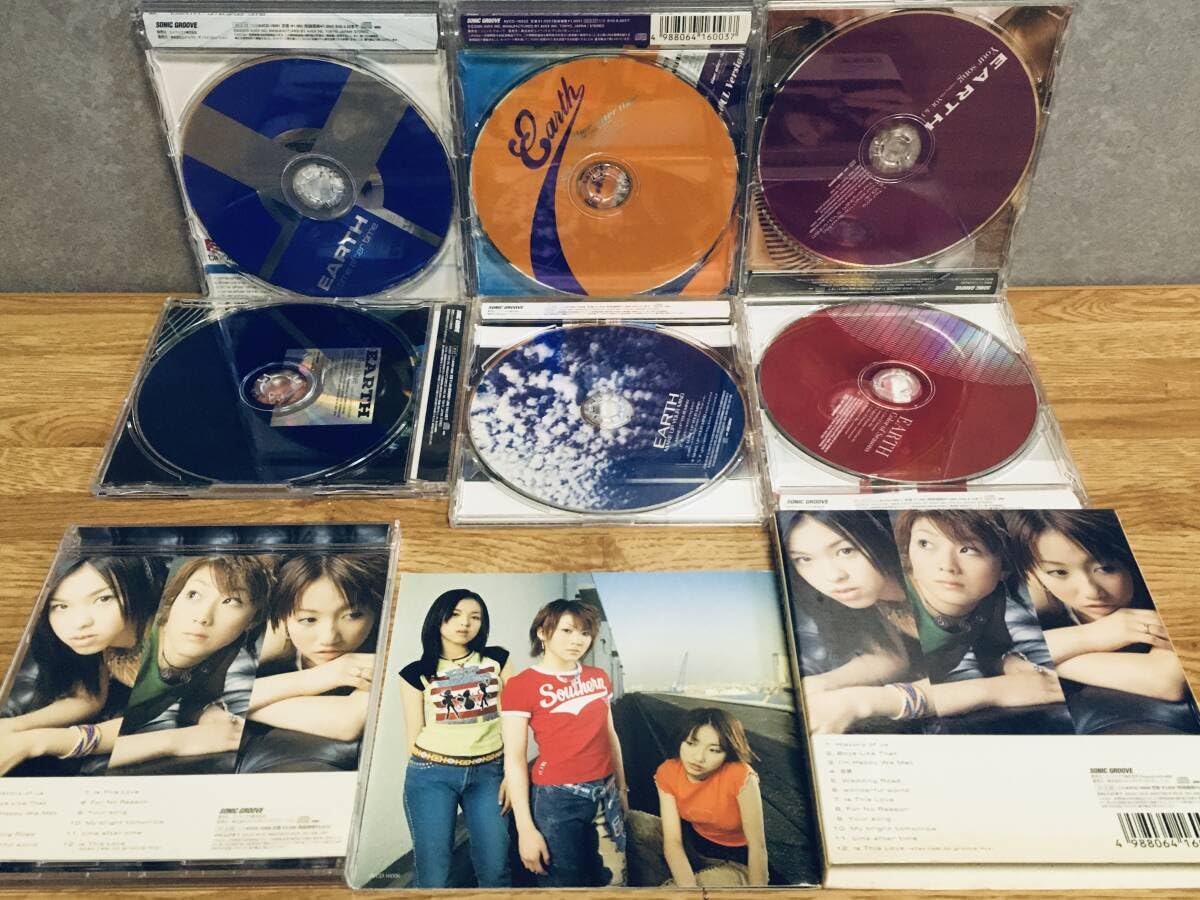 Amazon.co.jp: EARTH 全発表CD7枚セット (M) Bright Tomorrow time