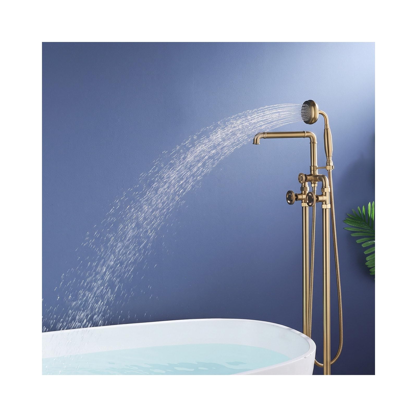 Robinetterie Baignoire Laiton pour un Bain Relaxant Style Spa à la Maison