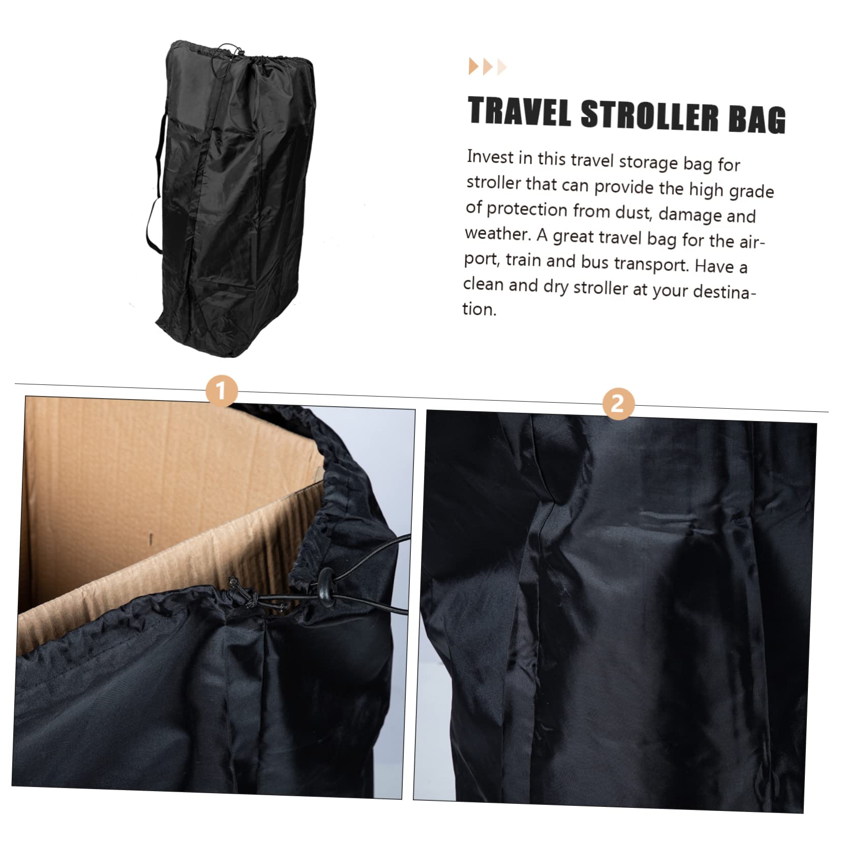 ABOOFAN 10 Stück Kinderwagen-Reisesitz-Organizer-Taschen Für Reisen Baby-Reise-Zubehör Kinderwagen-Aufbewahrungstasche Kinderwagen-Autositz-Reisetasche Für Flugzeug