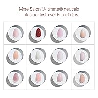 Vista 7 de Uñas postizas a presión - Salon U-ltimate™ Bailarina, Uñas de almendra extra cortas, reutilizables 16 tamaños - Kit de 32 uñas con pegamento