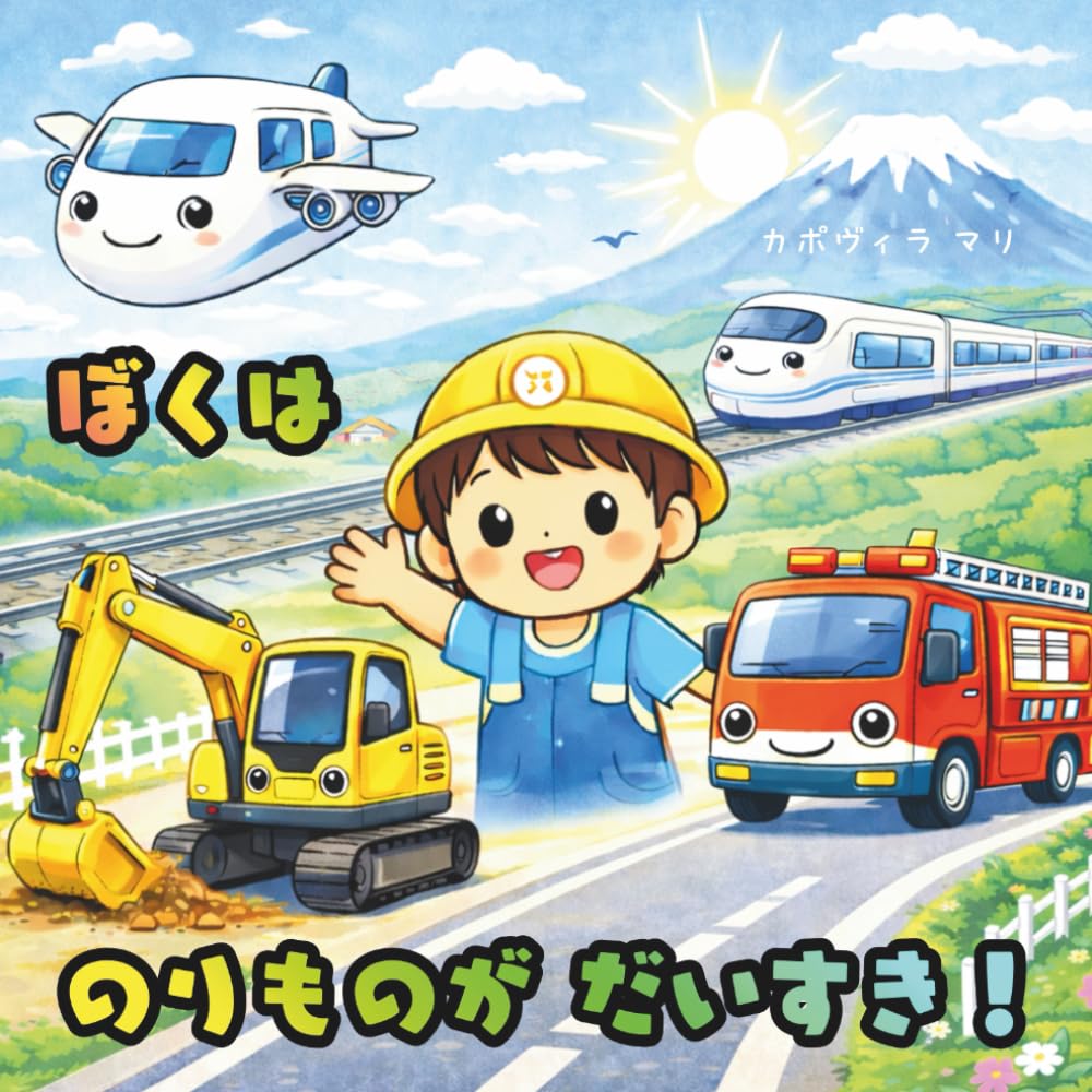 ぼくは乗り物が大好き！
