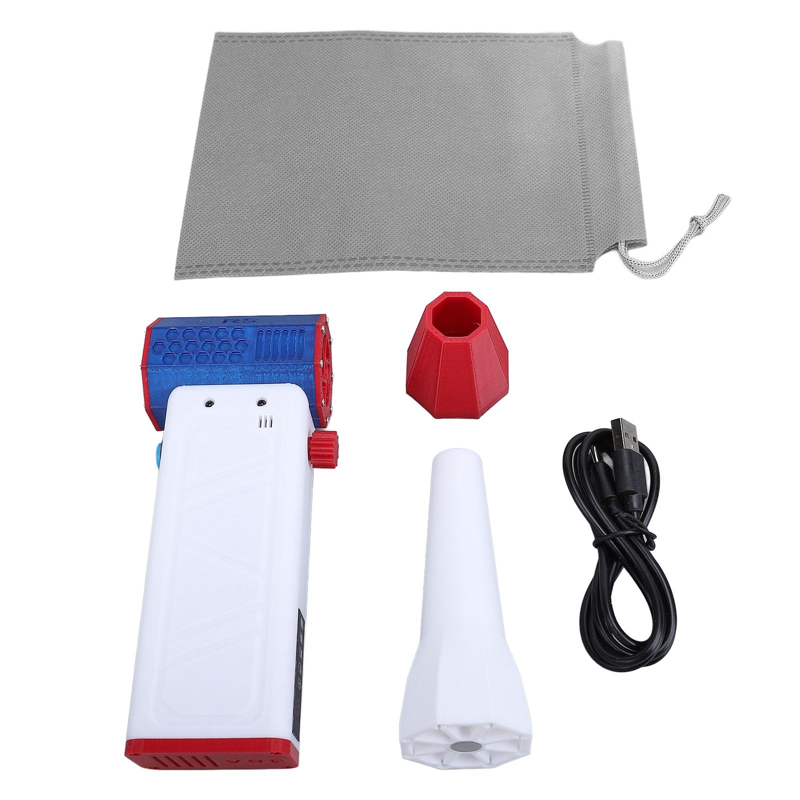 Electric Air Duster, 140000RPM Portable Turbo Fan with Wind Speed 62M/s for Car Computer Keyboard (B)-image-46