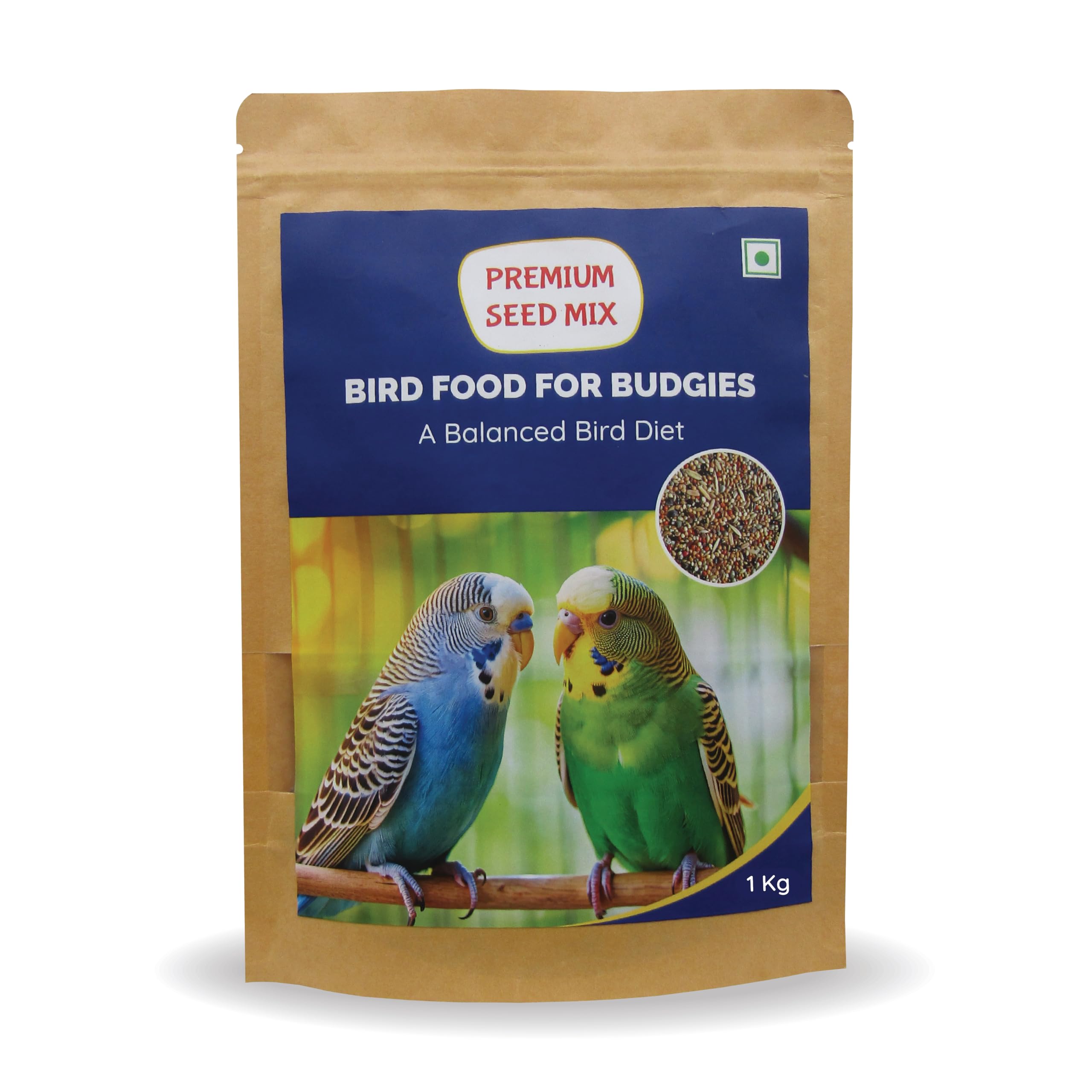 Premium Bird Food for Budgies | 100% Natural Seed Mix | A Balanced Diet for Birds | Supports a Strong Immune System | 1 Kilo Gram (B0DBVCLJKX) Amazon Price History, Amazon Price Tracker