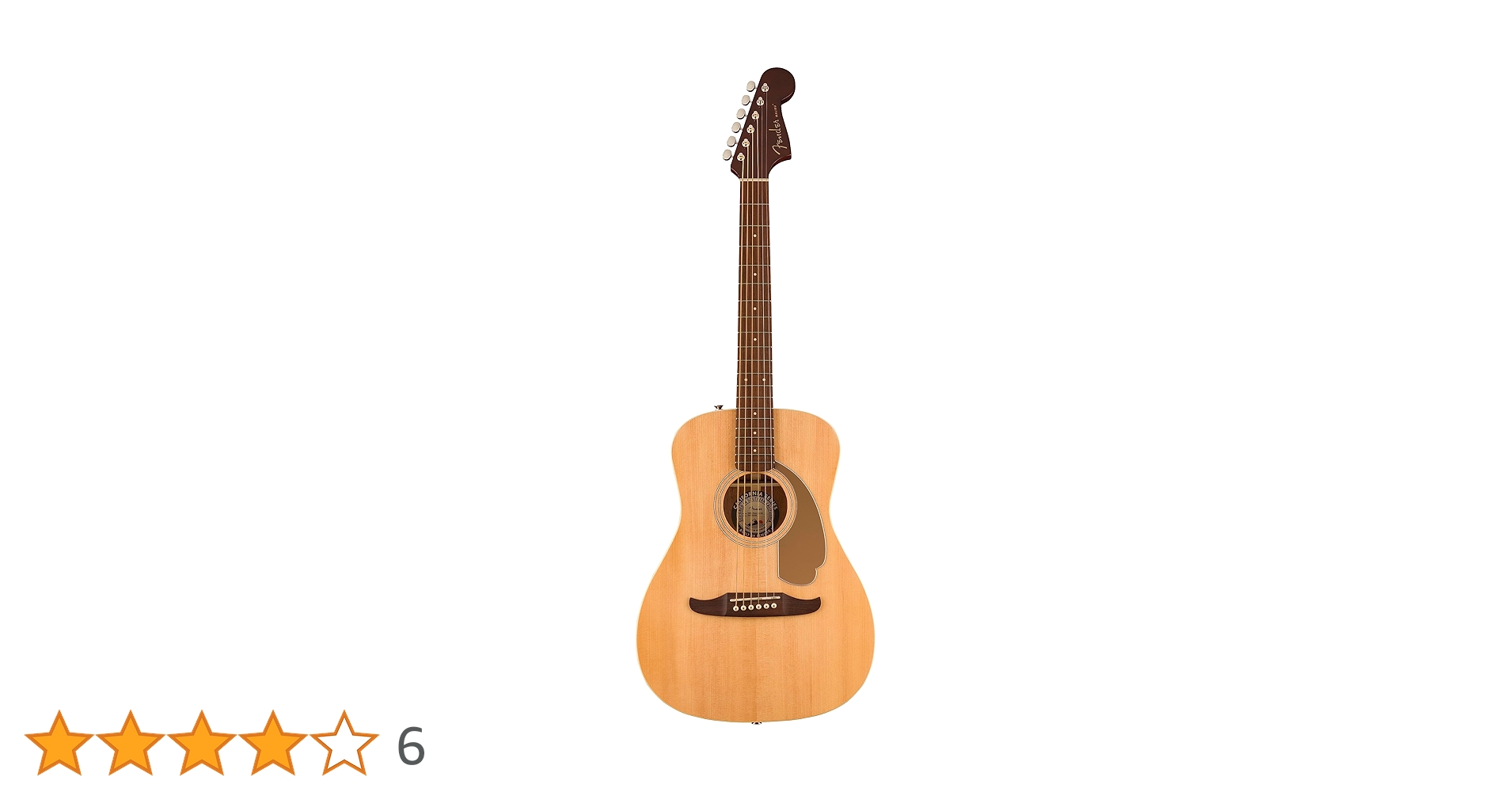Amazon.co.jp: Fender フェンダー エレアコギター Malibu Player