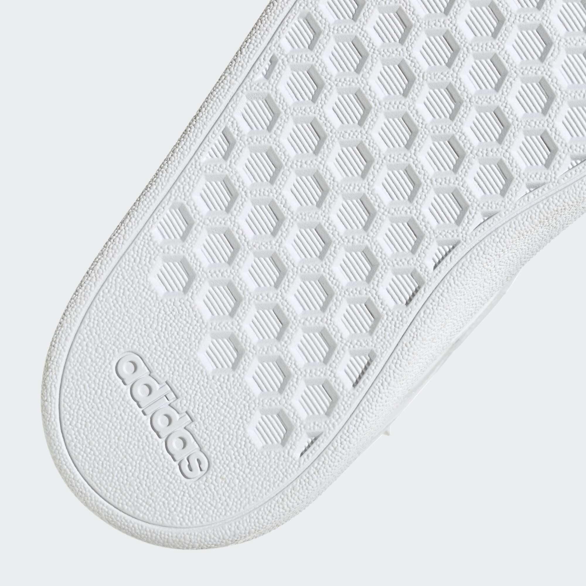adidas Grand Court Lifestyle Court Baskets à Crochets et Boucles Blanc