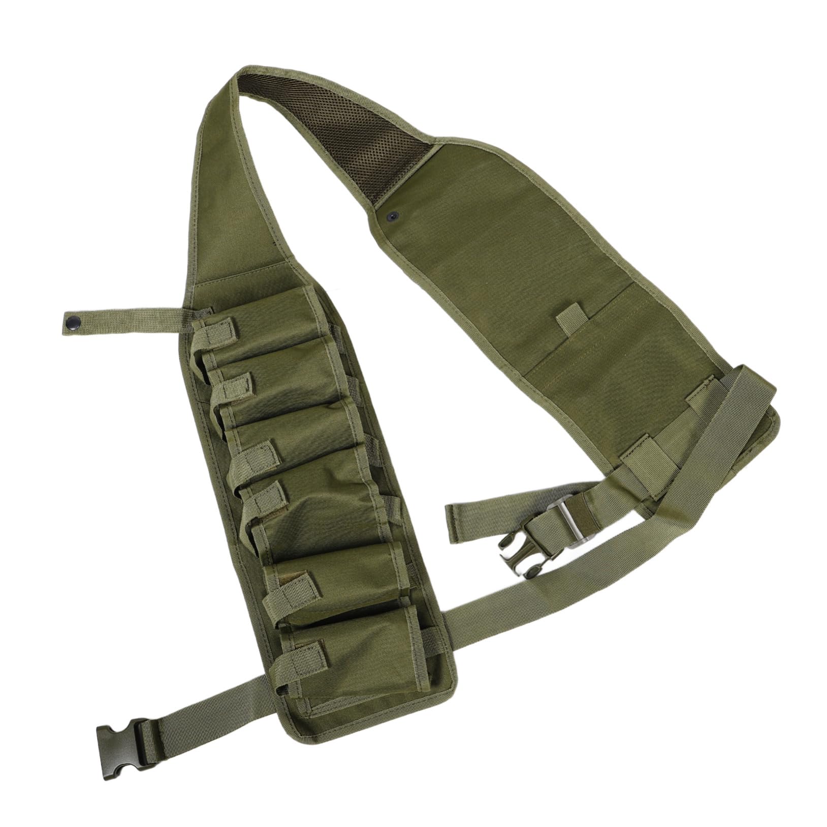 Hemobllo Ceinture Porte-bière Design Boucle Pratique Plusieurs Poches en Toile Ajustable pour Camping et Randonnée en Plein Air