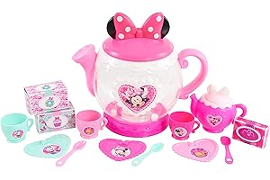 Disney Junior Minnie Mouse Terrific Teapot Set: Perfect Tea Party Experience for Little Princesses