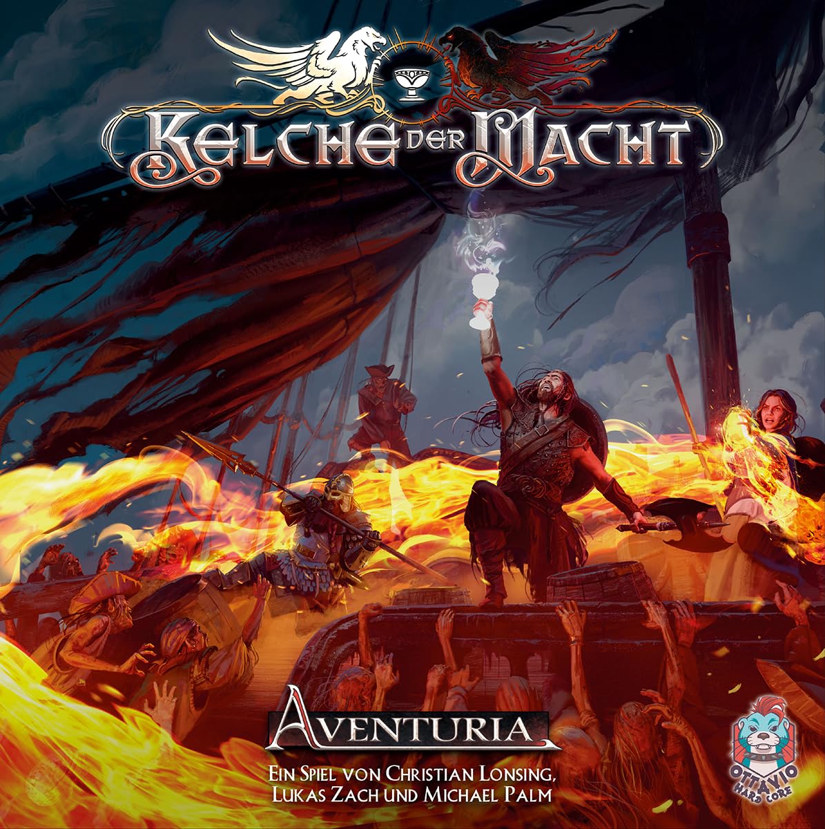 Ottavio, Aventuria: Kelche der Macht, Kampagnenbox, Kennerspiel, 1-6 Spieler, 12+ Jahre, 120 Minuten, Deutsch