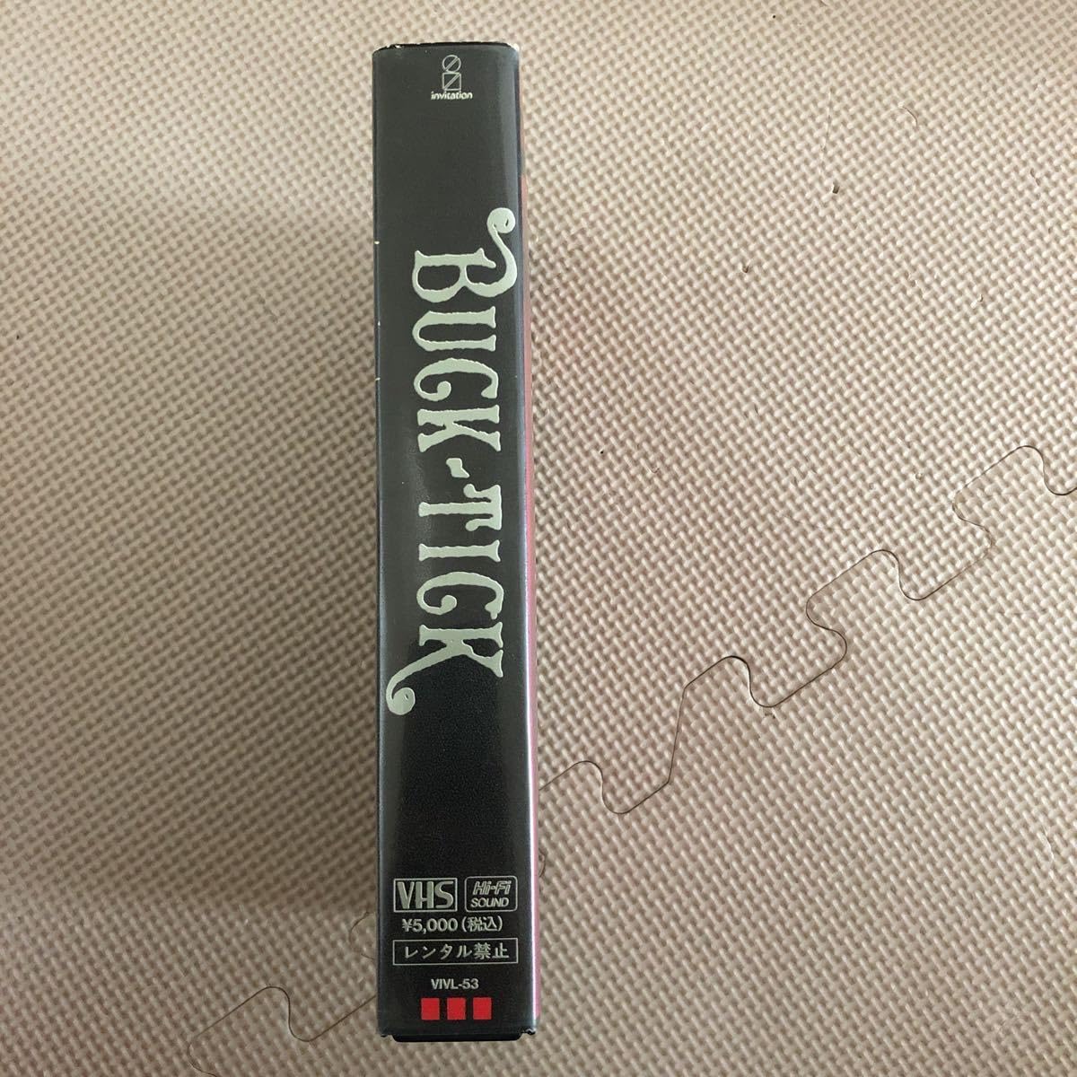 BUCK-TICK　(VHSビデオ) 当時物／レア ‎ BUCK-TICK VHS ビデオ 2本セット バクチク