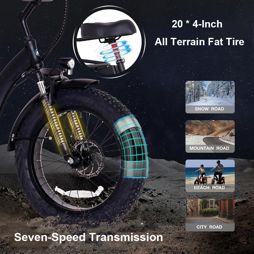 Triciclo elettrico for adulti in acciaio ad alto tenore di carbonio