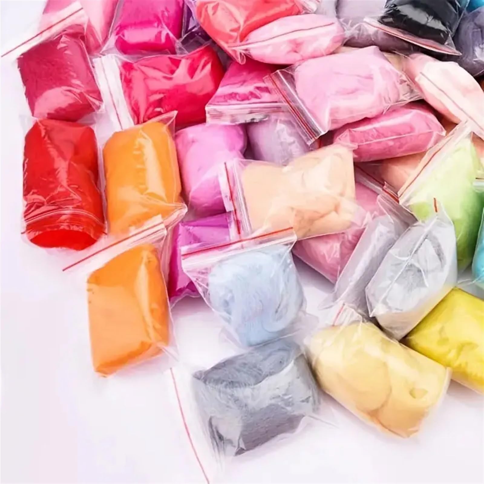 Wolle Roving Farben Faser Wollgarn Handarbeit Wolle Filzen DIY Hand Spinning Handarbeit Handwerk für DIY-Basteleien