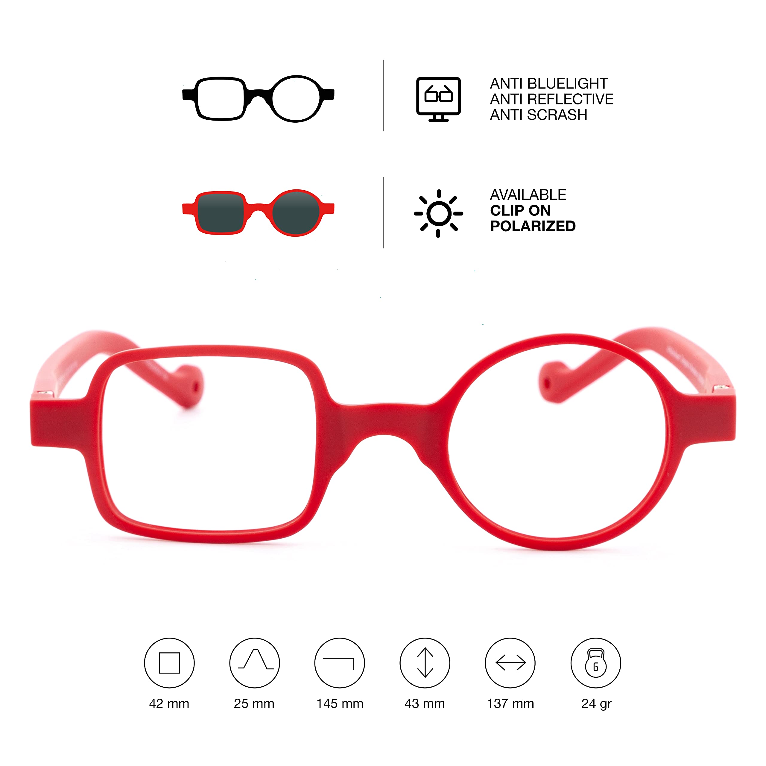 DIDINSKY CherryDIDINSKY readers presbyopia reading glasses anti blue light for men and women. Rubber touch - Image 4