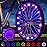 Activ Life LED Bike Wheel Lights with Batteries Included, Get 100% Brighter and Visible from All Angles for Ultimate Safety & Style (1 Tire Pack, Purple)