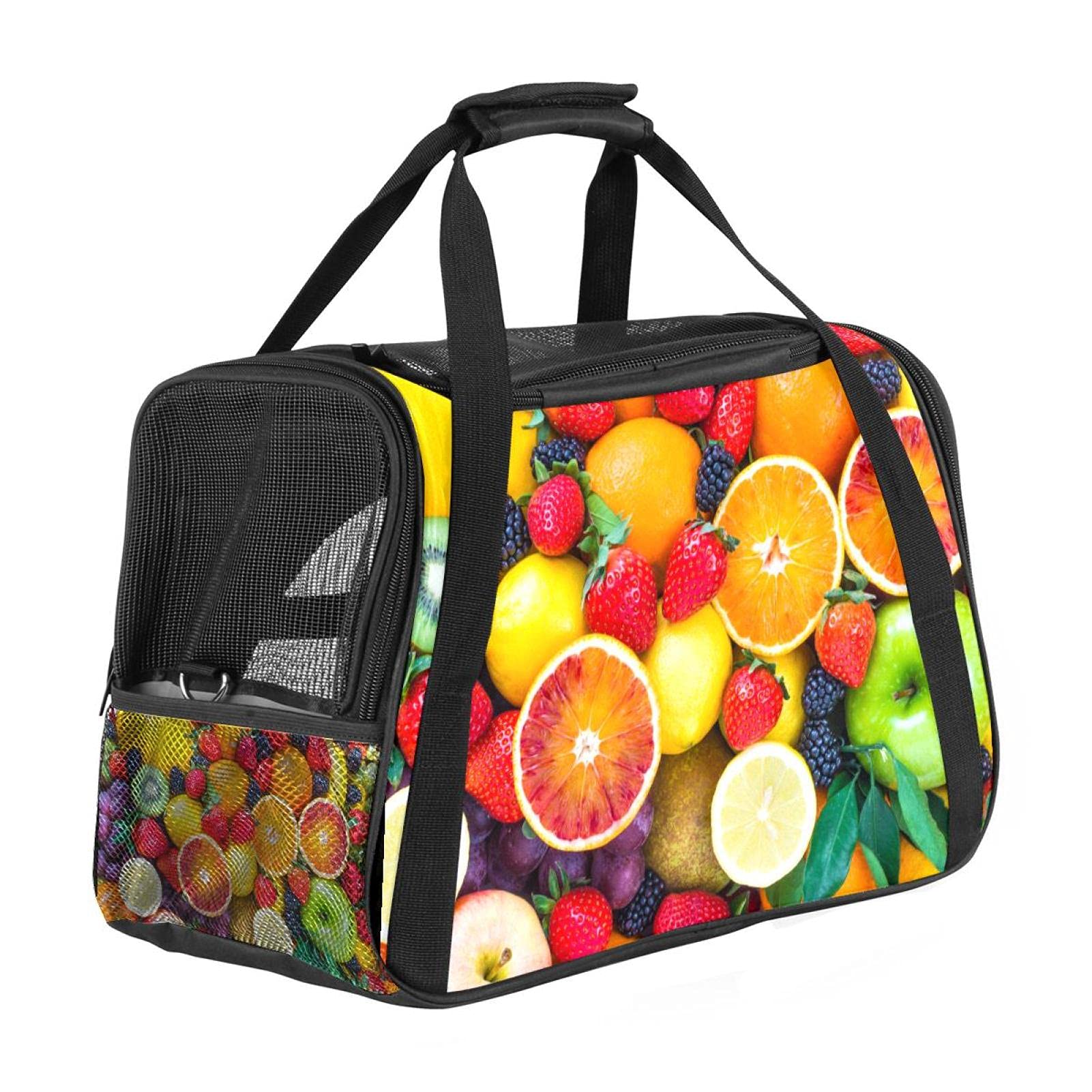 Sac de transport pour animal domestique pliable avec tapis amovible Bennigiry