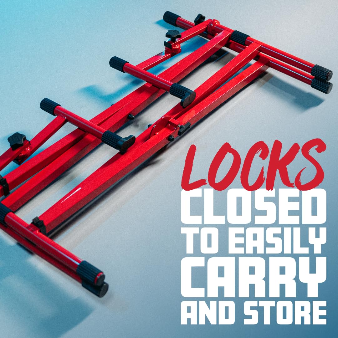Gator Frameworks GFW-KEY-5100XRED "X" Style Keyboard Stand