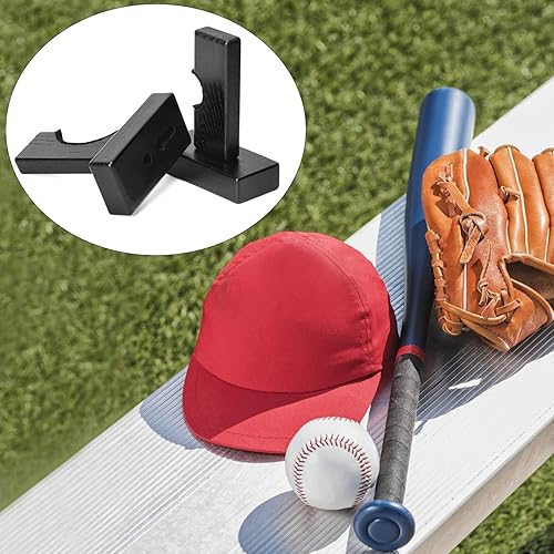 Miniatura 6 de Solid Wood Baseball Bat Display Case - Horizontal Rack, Sturdy Stand, Softball Holder (1PC Bat Case)
