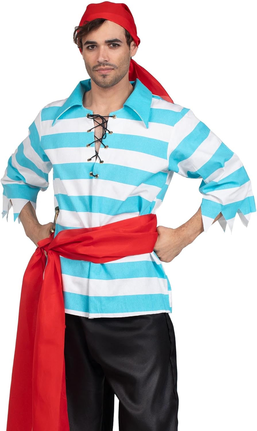 Leg Avenue Men's Pillaging Pirate Costume - Image 3