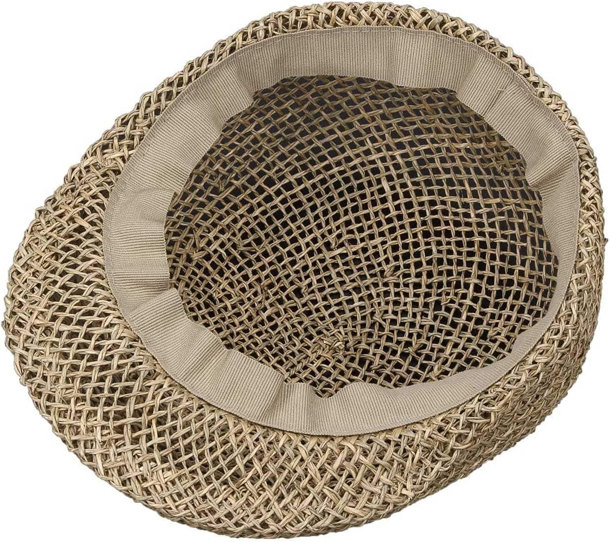 Lipodo Straw Flat Cap Peaked Cap Made in Italy Women Men Spring Summer