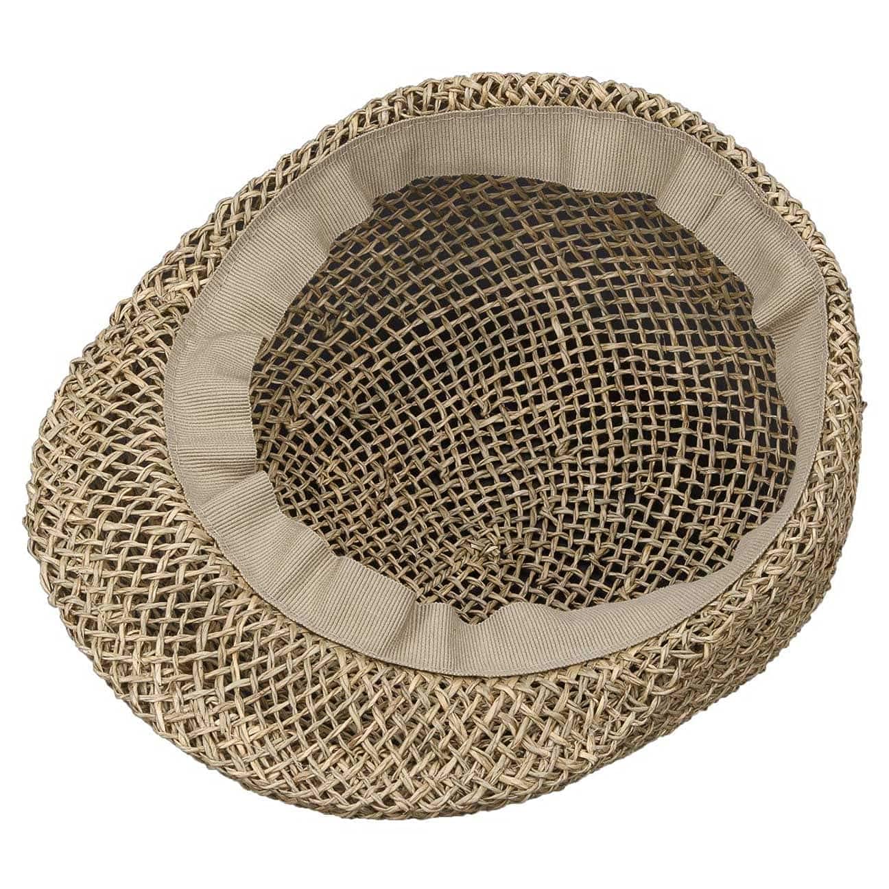 Lipodo Casquette Plate en Paille Femme/Homme - Made in Italy Bonnet de avec Visiere Printemps-ete Ete