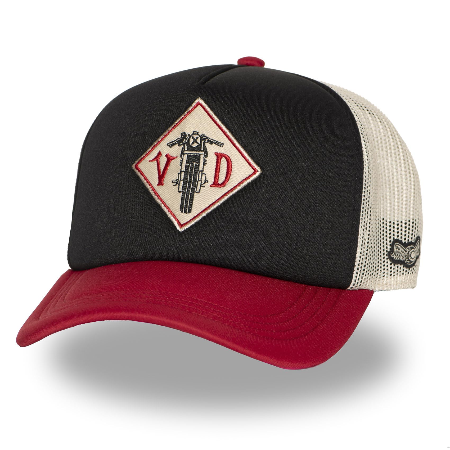 Von Dutch Kappe für Damen und Herren, Trucker, verstellbar, Snapback