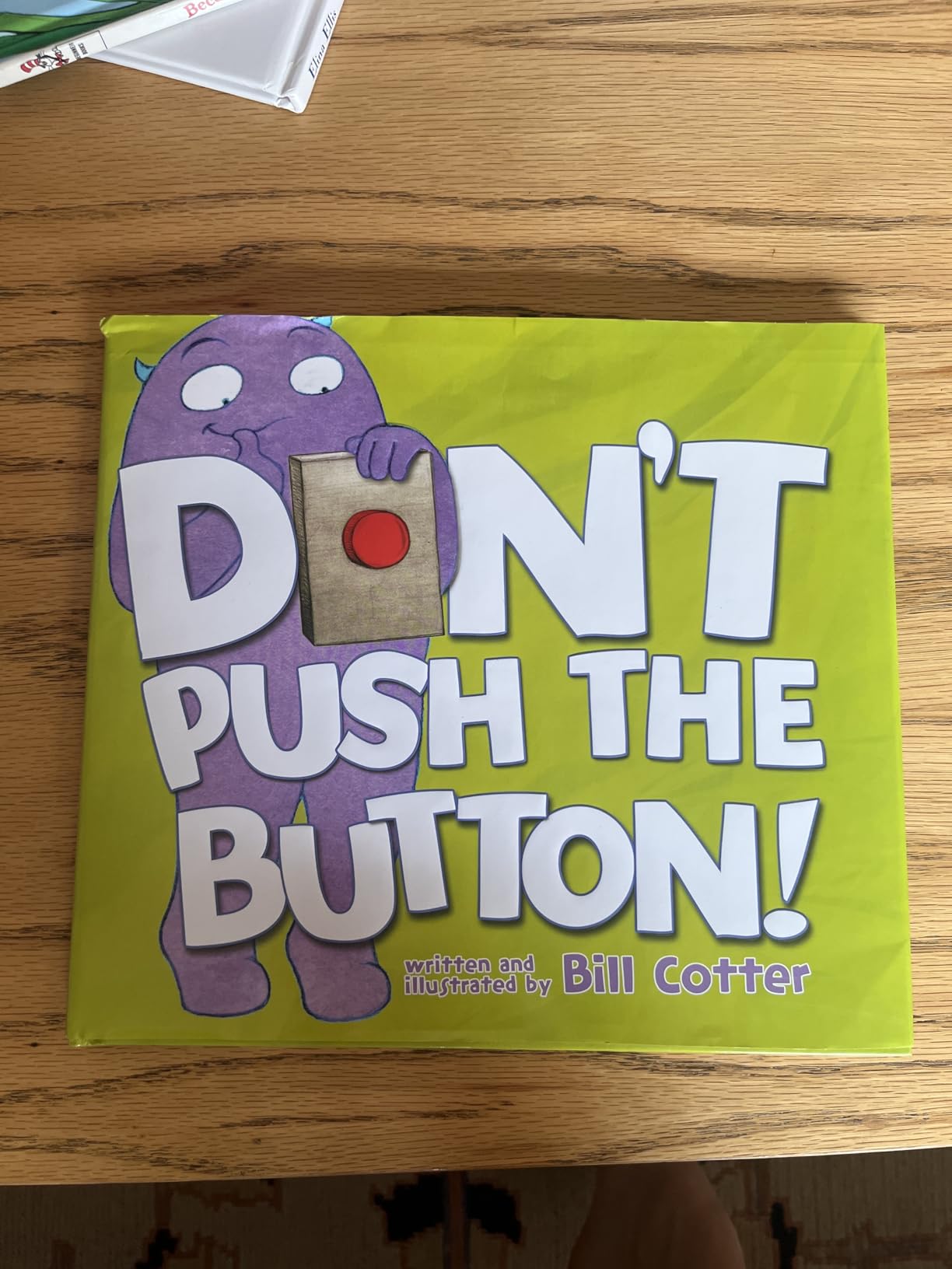 Amazon | Don't Push the Button! | Cotter, Bill | Activity Books